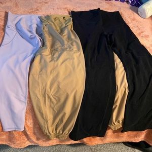 Lot of 3 old navy maternity pants